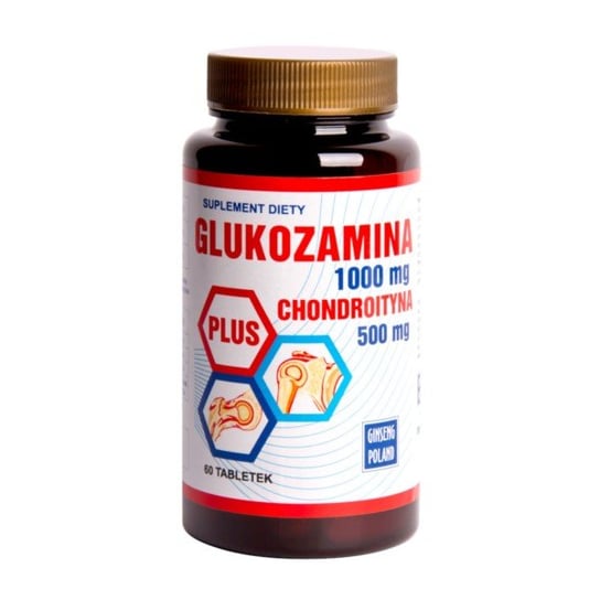 Suplement diety, Ginseng Glukozamina 1000 mg chondroityna 500 mg 60 GINSENG