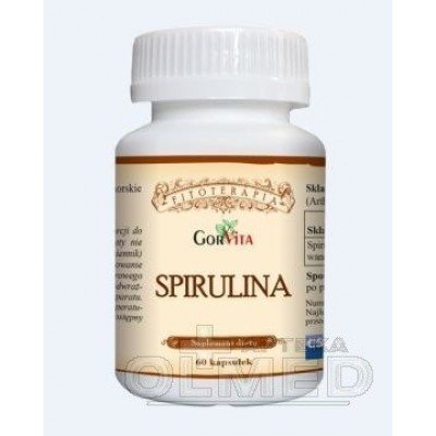 Suplement diety, Gorvita, Spirulina, 60 kaps. Gorvita