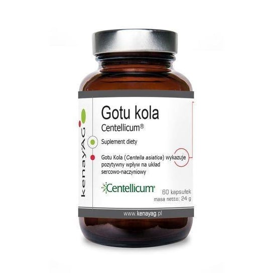 Suplement diety, Gotu Kola Centellicum (60 kaps.) Kenay