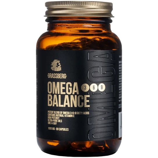 Suplement diety, GRASSBERG Omega Balance 3 6 9 60caps GRASSBERG