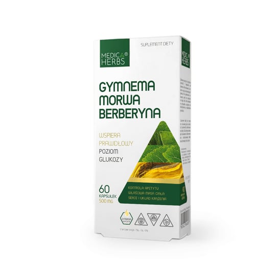 Suplement diety, Gymnema Morwa Berberyna, Medica Herbs Medica Herbs