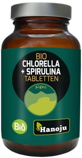 Suplement diety, Hanoju Spirulina Bio+Chlorella Bio 400Mg 300 Tabl. Hanoju