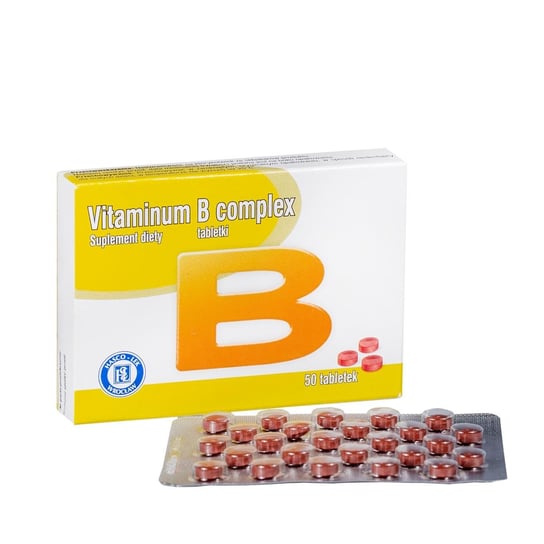 Suplement diety, Hasco-Lek, Vitaminum B Complex, 50 tabletek Hasco-Lek