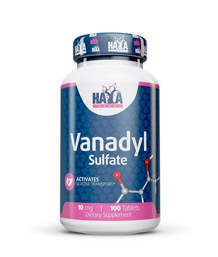Suplement diety, Haya Labs, Siarczan wanadylu 10 mg - 100 tab. Haya Labs