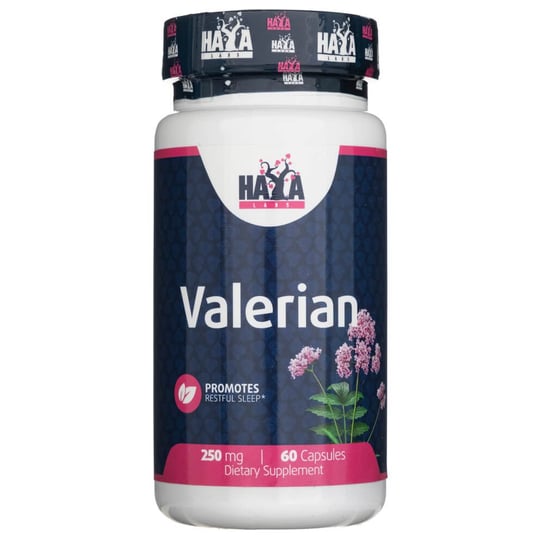 Suplement diety, Haya Labs, Waleriana (Kozłek lekarski) 250 mg - 60 kaps. Haya Labs