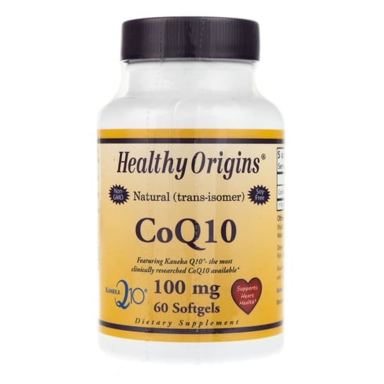 Suplement diety HEALTHY ORIGINS Koenzym Q10 100 mg, 60 kapsułek Healthy Origins