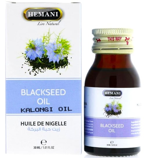 Suplement diety, Hemani, Oil Black Seed, Olejek z czarnuszki, 30 ml Inna marka