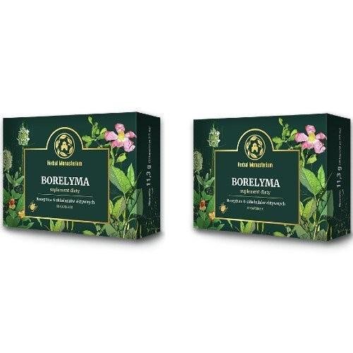 Suplement diety, Herbal Monasterium, Zestaw Borelyma, 2 x 30 kaps. Herbal Monasterium