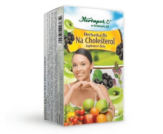 Suplement diety, Herbatka Na Cholesterol, fix, 20 saszetek Herbapol w Krakowie SA