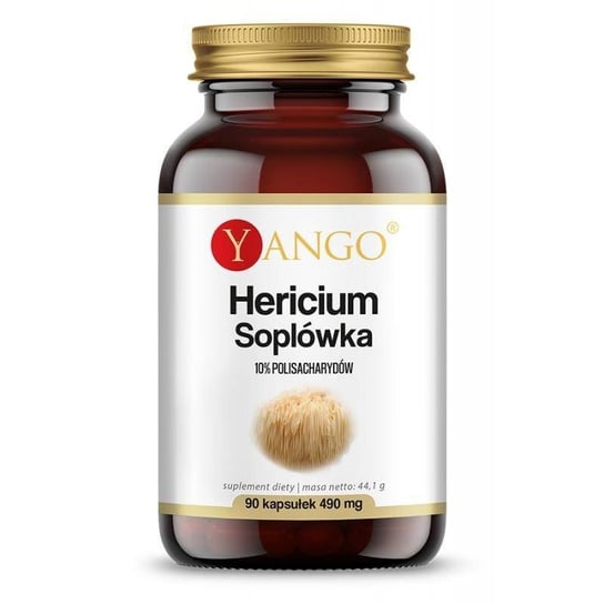 Suplement diety, Hericium - ekstrakt 10% polisacharydów (90 kaps.) Yango