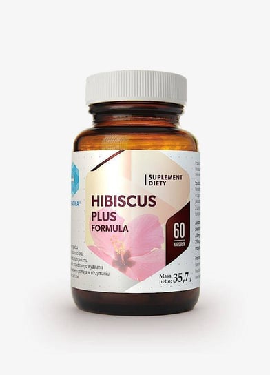Suplement diety, Hibiscus Plus Formula (60 kaps.) Hepatica
