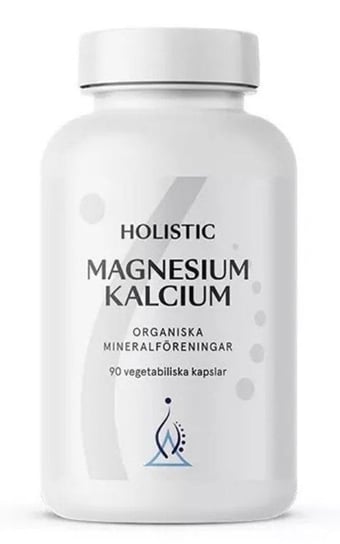 Suplement diety, Holistic Magnesium-Kalcium magnez wapń 80mg/40mg 90 kaps. Holistic