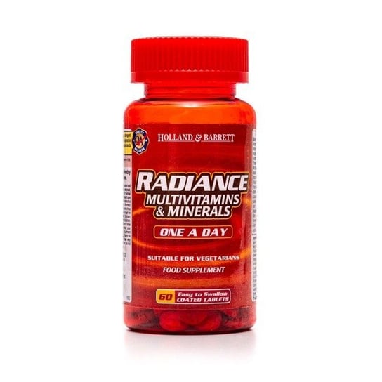 Suplement diety, Holland & Barrett, multiwitaminy i minerały Radiance, 60 tabletek HOLLAND & BARRETT