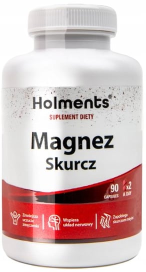Suplement diety, Holments, Magnez Skurcz + B6 witamina B, 90 kaps. Inna marka
