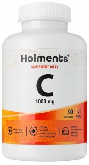 Suplement diety, Holments, Witamina C 1000 Mg Odporność, 90 Kaps. Holments