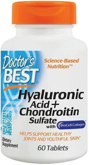 Suplement diety, Hyaluronic Acid + Chondroitin Sulfate with BioCell Collagen (60 tabl.) Doctor's Best