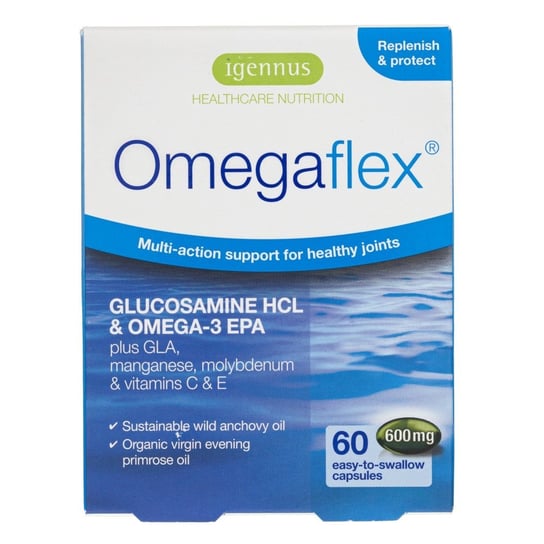 Suplement diety, Igennus, Omegaflex, 60 kapsułek 