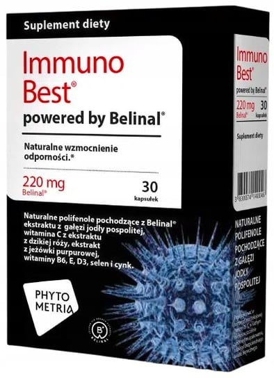 Suplement diety, Immuno, Best Powered By Belinal Odporność, 30 Kaps. Inna marka