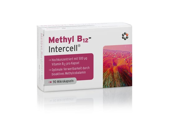 Suplement diety, Intercell Pharma, Witamina Methyl B12, 90 kaps. Intercell Pharma