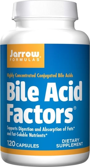 Suplement diety, Jarrow Formulas, Bile Acid Factors - Kwasy Żółciowe, 120kaps. Jarrow Formulas