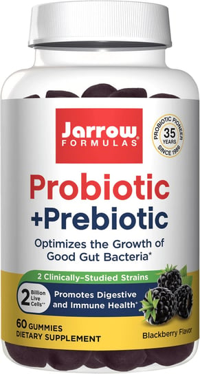 Suplement diety, Jarrow Formulas, Probiotic +Prebiotic, 60 żelek Jarrow Formulas