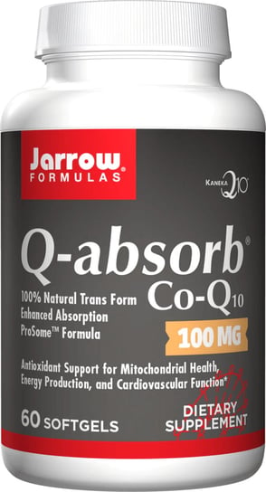 Suplement diety, Jarrow Formulas, Q-absorb Co-Q10 100 mg, 60 kaps. Inna marka
