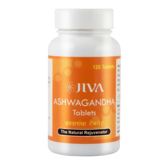 Suplement diety, JIVA Ayurveda Ashwagandha 120 t. pamięć JIVA