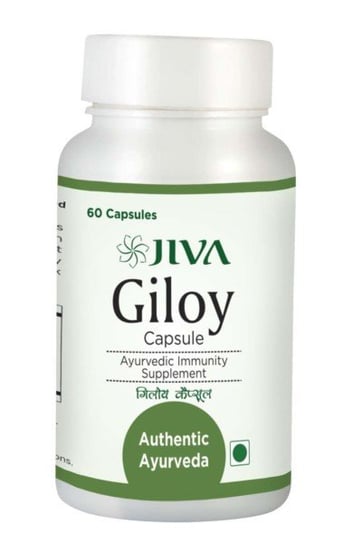 Suplement diety, JIVA Ayurveda Giloy 60 k. układ oddechowy JIVA