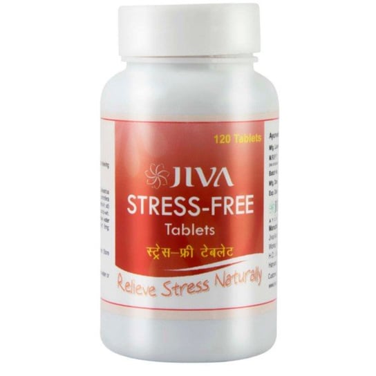 Suplement diety, JIVA Ayurveda Stress Free 120 t. na stres JIVA