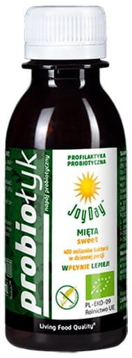 Suplement diety, Joy Day, napój probiotyczny probiołyk mięta, 125 ml JOY DAY