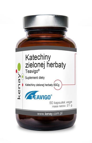 Suplement diety, KENAY Katechiny zielonej herbaty Teavigo 150 mg (60 kaps.) Kenay