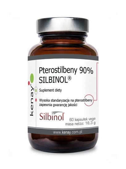 Suplement diety, Kenay, Pterostilbeny 90% Silbinol, 6 KenayAg