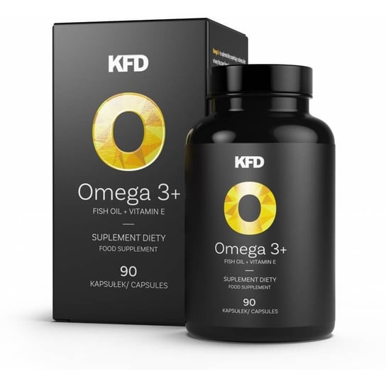 Suplement diety, KFD Omega 3+ - 90 kaps. zdrowe serce KFD