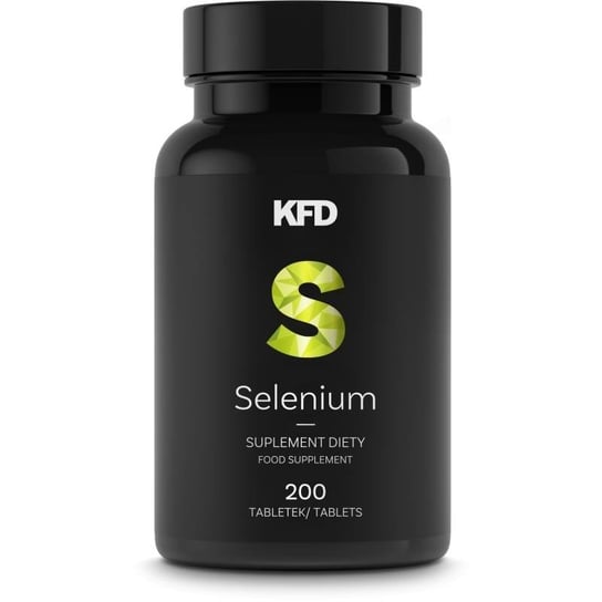Suplement diety, KFD Selenium - 200 tabletek selen organiczny zdrowa wątroba i tarczyca KFD