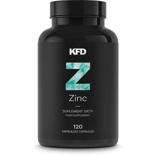 Suplement diety, KFD Zinc - 120 kapsułek cynk organiczny wsparcie odporności KFD