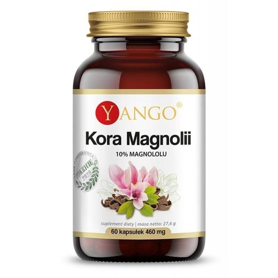 Suplement diety, Kora Magnolii - 10% Magnololu (60 kaps.) Inna marka