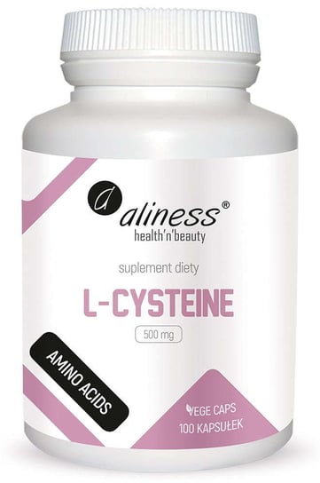 Suplement diety, L-Cysteine 500 mg Aliness 100 vege kaps. Aliness