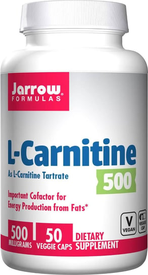 Suplement diety, L-Karnityna 500 mg (50 kaps.) Jarrow Formulas