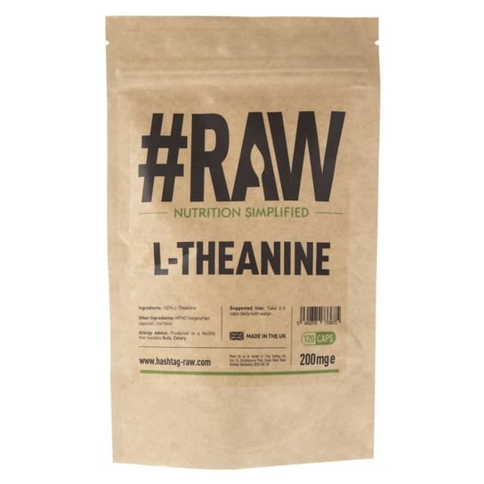Suplement diety L-Teanina RAW, 200 mg, 120 kapsułek RAW series