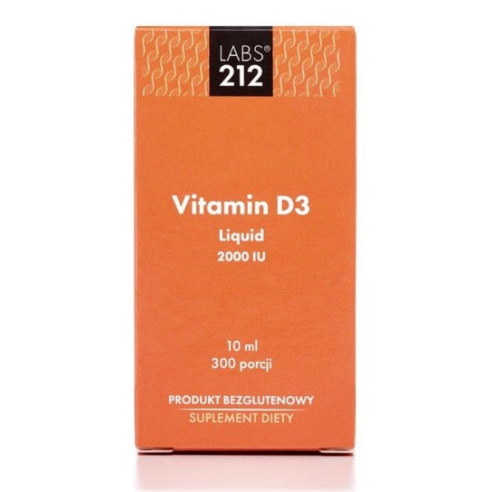 Suplement diety, LABS212 Vitamin D3 2000 IU krople Labs212