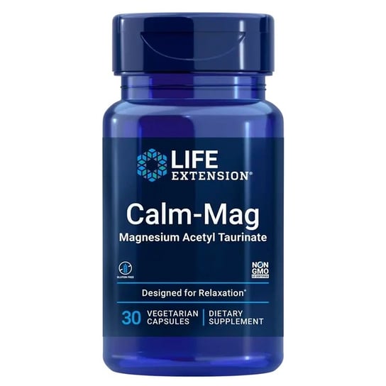 Suplement diety, Life Extension, Calm-Mag Magnez ATA Mg, 30 kaps. Inna marka