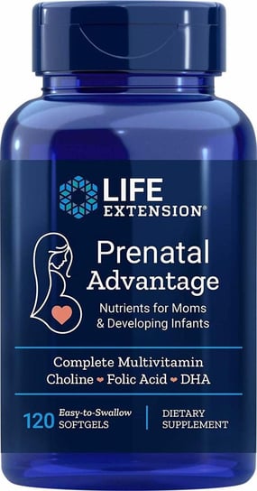 Suplement diety, Life Extension Prenatal Advantage - 120 kapsułek Life Extension