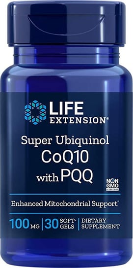 Suplement diety, Life Extension, Super Ubichinol Q10 Z Pqq, 30 kapsułek Life Extension