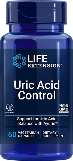 Suplement diety, Life Extension, Uric Acid Control, Kontrola K Inna marka