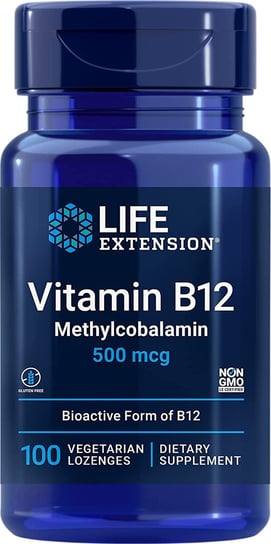 Suplement diety, Life Extension, Witamina B12, 100 Tabletek Inna marka