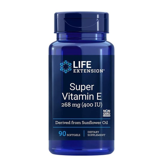 Suplement diety, Life Extension, Witamina E 268 mg - 90 Kaps. Life Extension