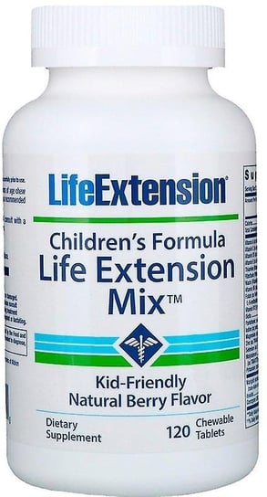 Suplement diety, Life Extension, witaminy i minerały dla dzieci Mix, 120 tabletek Life Extension