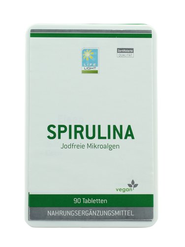 Suplement diety, Life Light, Spirulina 36 mg, 90 tabletek Life Light