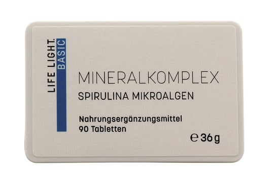 Suplement diety, Life Light, Spirulina Mineralkomplex 36 g, 90 tabletek Life Light