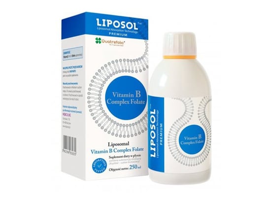 Suplement diety, Liposol, Liposomalna Witamina B, Complex, 250 ml Liposol